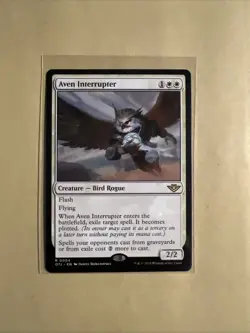 MTG Aven Interrupter OTJ 0004 R NM Regular - Image 2