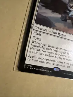 MTG Aven Interrupter OTJ 0004 R NM Regular - Image 3