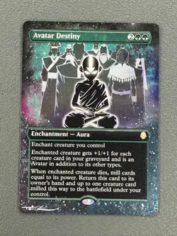 Avatar Destiny MTG Avatar The Last Airbender Hand Painted Full Altered Art Tentz - Image 3