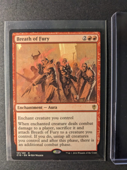 MTG Breath of Fury - 2016 - C16 - NM - Image 1
