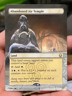 Abandoned Air Temple Avatar: The Last Airbender Hand Painted Altered Art Tentz - Image 2
