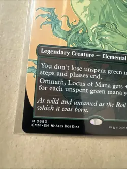 MTG Omnath, Locus of Mana CMM 0680 M NM Regular Borderless - Image 3