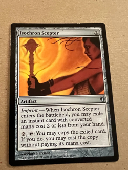 Isochron Scepter - Duel Deck Izzet v Golgari - MTG - Magic the Gathering - Image 1