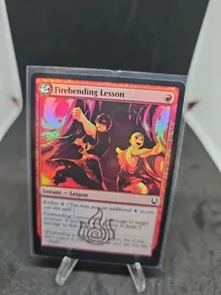 Firebending Lesson Avatar: The Last Airbender Foil - Image 1