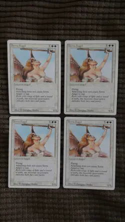 Magic: the Gathering / MtG Serra Angel x4 Revised - Image 1