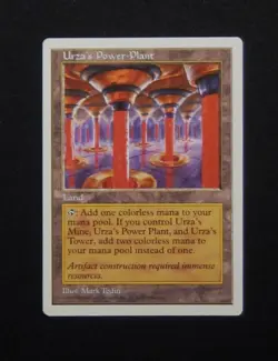 MTG URZA'S POWER PLANT Land Fifth Edition - Image 1