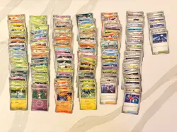 Pokemon Ascended Heroes Pack Fresh 125 Card Lot Set Filler No Dups, Holos + Box - Image 1
