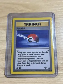 Pokemon 1st Edition Jungle- Poke Ball 64/64 – Dutch WOTC – HP - Image 1