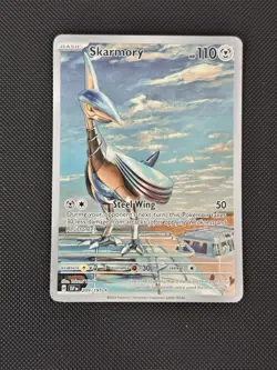 Pokemon TCG Skarmory 209/191SV08: Surging Sparks Illustration Rare Holo Card - Image 1