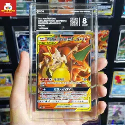 PCG8 PTCG Pokemon Charizard & Braixen GX RR CSMPbC-001 Chinese - Image 1