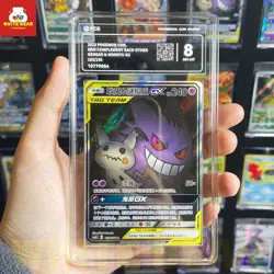 PCG8 PTCG Pokemon Gengar & Mimikyu GX SR CSM2bC-163 Chinese - Image 1
