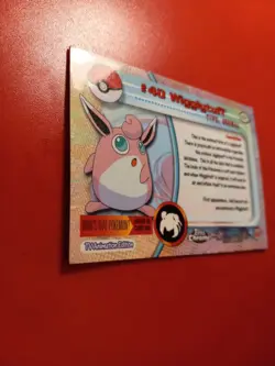 1999 Topps Blue Logo Wigglytuff #40 - Pokemon TV Animation Edition LP NM-MINT. - Image 5