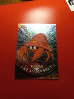 Topps Chrome Pokemon Parasect #47 Spectra Chrome 2000 TV Animation Edition - Image 1