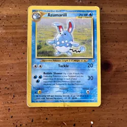 Pokemon TCG Azumarill Neo Genesis 2/111 Holo Unlimited Holo Rare - Image 1