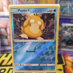 Psyduck Rev Reverse Holo SM Hidden Fates Pokemon 11/68 Sun & Moon Near Mint - Image 1