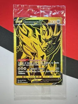 Zamazenta V SWSH077 UPC Sealed Black Star Promo Pokemon NM - Image 1