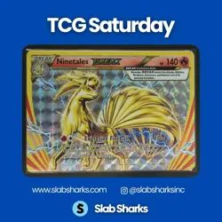 2016 POKEMON XY EVOLUTIONS #16/108 NINETALES BREAK RARE - Image 1