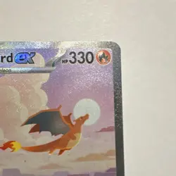 Pokemon Charizard EX 199/165 Scarlet & Violet 151 Illustration Rare Holo 330 HP - Image 3