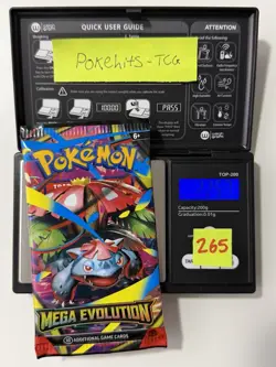 (NEW)🔥 22.57g Pokemon TCG Mega Evolution Booster Pack Factory Sealed✅ - Image 1