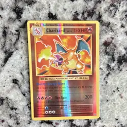 Pokemon Charizard 11/108 Evolutions Reverse Holo Rare 150 HP Stage 2 English - Image 1