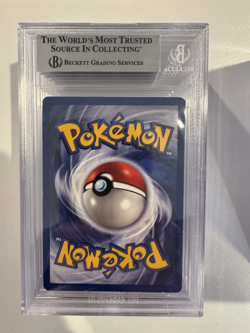 1999 POKEMON GAME MOVIE BLACK STAR PROMO #2 ELECTABUZZ PSA BGS 7 - Image 2