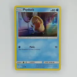 PSYDUCK 7/18 Holo - Pokemon TCG Detective Pikachu Movie - Very Good Cond. - Image 1
