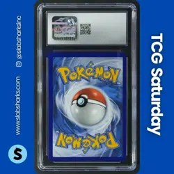 2020 POKEMON SM BS PROMO GX TT POWERS COLL #SM241 UMBREON DARKRAI TAG TEAM CGC 8 - Image 2
