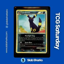 2011 POKEMON CALL OF LEGENDS #22/95 UMBREON REVERSE HOLO - Image 1