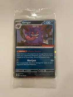 Gengar GameStop Exclusive Stamped Promo Sealed - Pokemon 🔥 - Image 2
