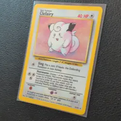Pokemon TCG Clefairy Base Set 5/102 Holo Rare 40 HP Basic Wizards 1999 NM/LP - Image 4