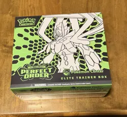 Perfect Order Pokemon Center ETB Sealed Elite Trainer Box Factory Sealed - Image 1