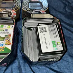 Pokemon TCG Bulk Lot 750+Online Code Cards - Various Sets Unused Codes & 2 tins - Image 3