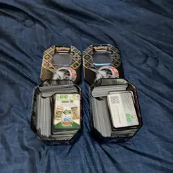 Pokemon TCG Bulk Lot 750+Online Code Cards - Various Sets Unused Codes & 2 tins - Image 4