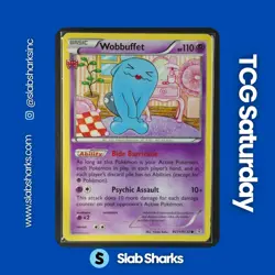 2016 POKEMON GENERATIONS #RC11/RC32 WOBBUFFET RADIANT COLLECTION - Image 1