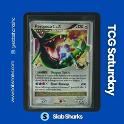 2009 POKEMON PLATINUM SUPREME VICTORS #146/147 RAYQUAZA C LV.X - Image 1