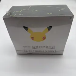 Pokemon TCG: 25th Anniversary Celebrations Elite Trainer Box (2021) 820650809439 - Image 1