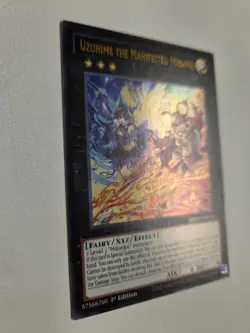 Uzuhime the Manifested Mikanko MZMU-EN018 Ultra Rare Yugioh Maze of Muertos Mint - Image 2