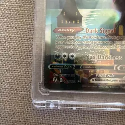 Pokemon TCG Umbreon VMAX Holo Secret Rare Card Evolving Skies 215/203 - Image 2
