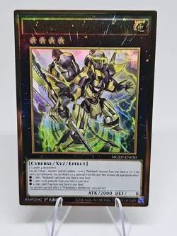 Yu-Gi-Oh Card: Primathmech Alembertian MGED-EN030 Maximum GOLD 1st Edition! GD - Image 1
