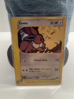 Pokemon TCG Eevee Card Skyridge 54/144 Common MP - Image 1
