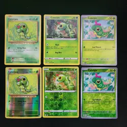 Pokemon Caterpie x13 Card Lot Bundle - Image 1