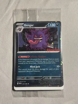 Pokemon TCG Gengar 050/088 Promo Sealed Stamped Gamestop Card Swirl🔥🔥 - Image 1