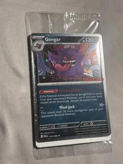 Pokemon TCG Gengar 050/088 Promo Sealed Stamped Gamestop Card Swirl🔥🔥 - Image 3