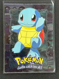 Squirtle #66 Holo Foil Topps The First Movie Trading Cards Pokemon MP - Image 1