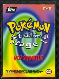 Squirtle #66 Holo Foil Topps The First Movie Trading Cards Pokemon MP - Image 2