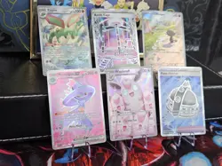 Phantasmal Flames 🔥 NM FULL ART Lot of 6 Cards Pokemon TCG 3 IR / 3 Ultra Rare - Image 2
