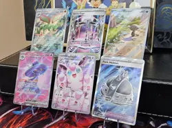 Phantasmal Flames 🔥 NM FULL ART Lot of 6 Cards Pokemon TCG 3 IR / 3 Ultra Rare - Image 3