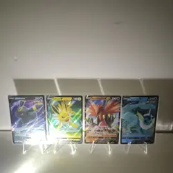 Pokemon Promo Foil V Card Lot Umbreon, Jolteon, Galarian Zapdos, Vaporeon - Image 1