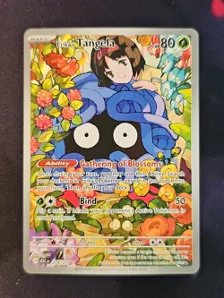 Erika’s Tangela IR 218/217 Illustration Rare + FREE Promo Card – Pokemon NM - Image 2