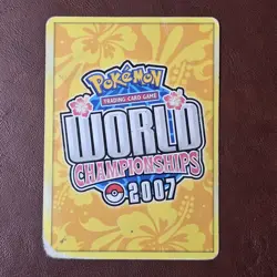 Jolteon EX Card World Championships 2007 Delta Species 109/113 *Damaged* - Image 2